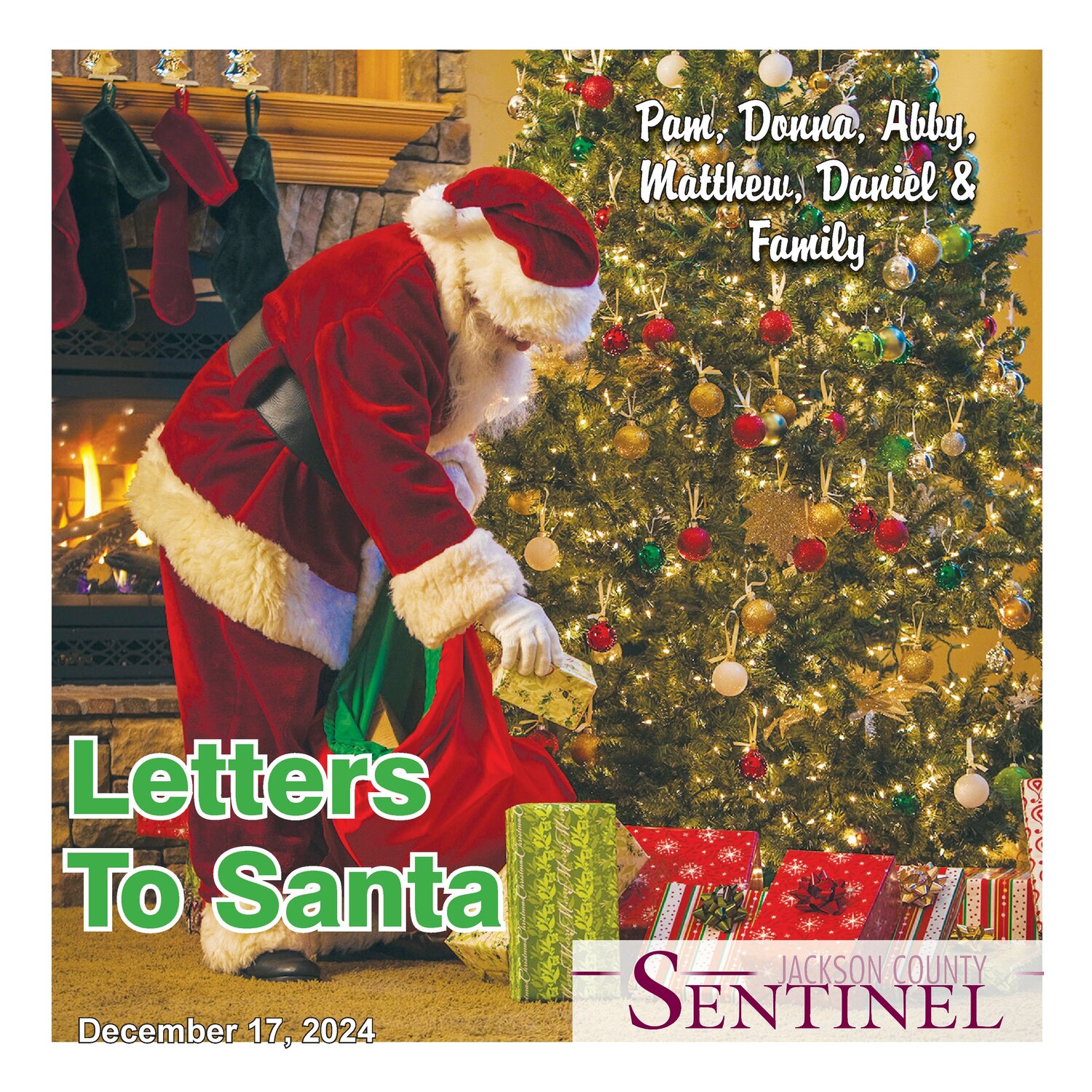 2024 Letters To Santa Jackson County Sentinel